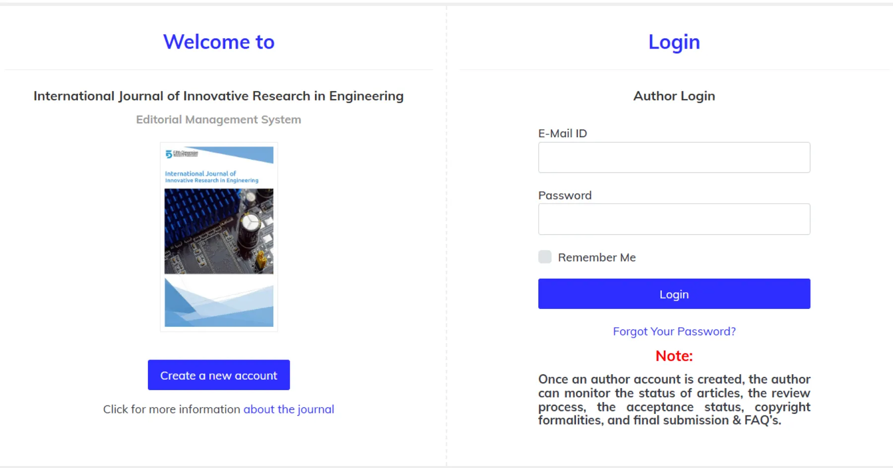 Article processing workflow